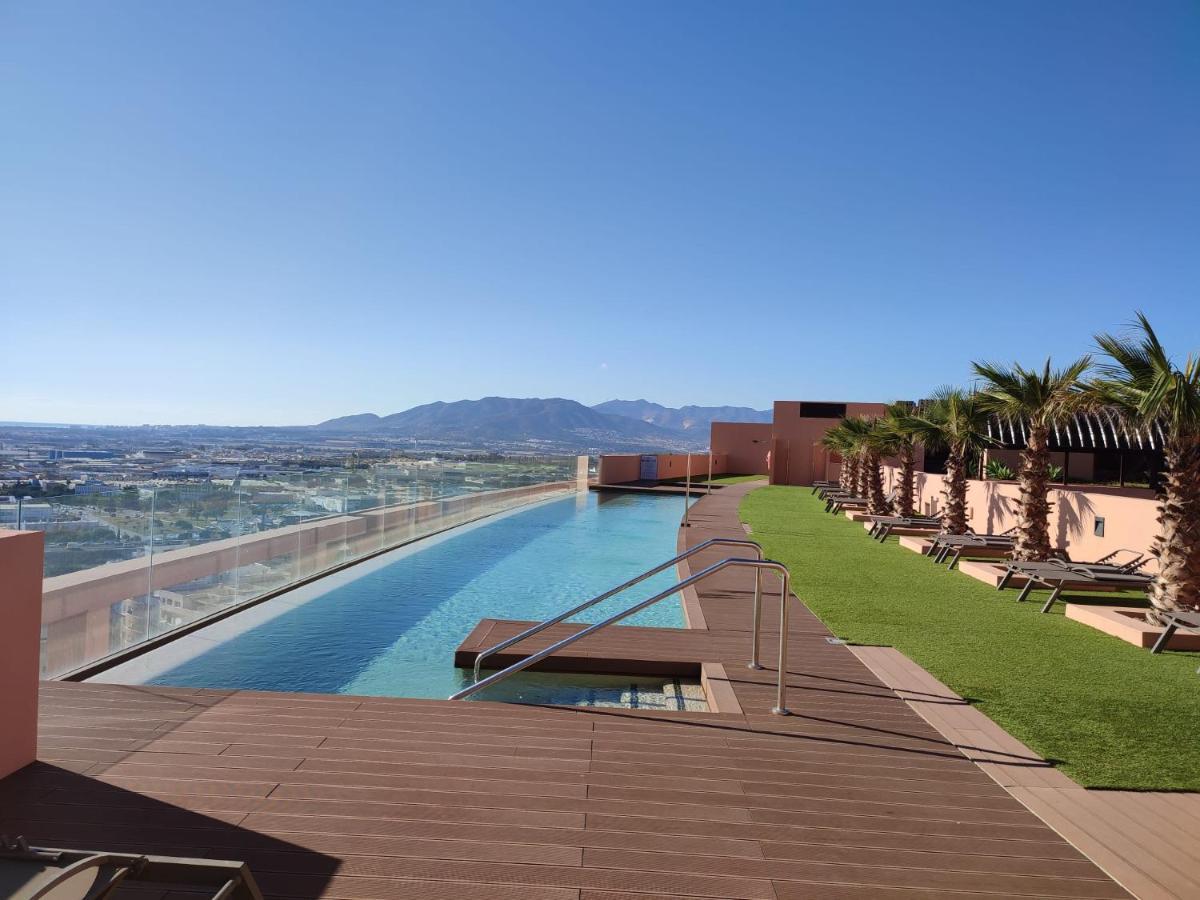 Espectacular apartamento con increíbles vistas Apartamento Málaga Exterior foto